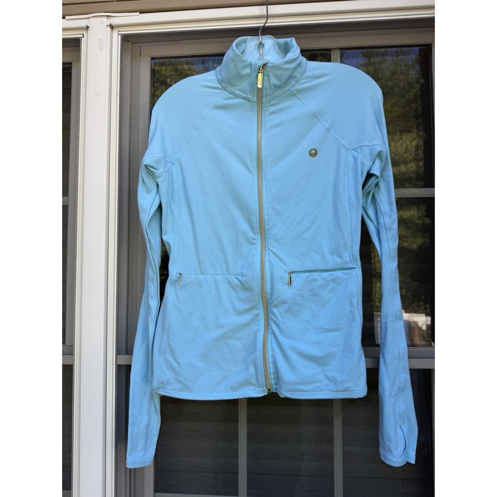Lilly Pulitzer Luxletic zip-up athletic jacket Size M